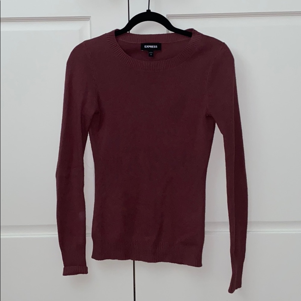 Express mauve sweater